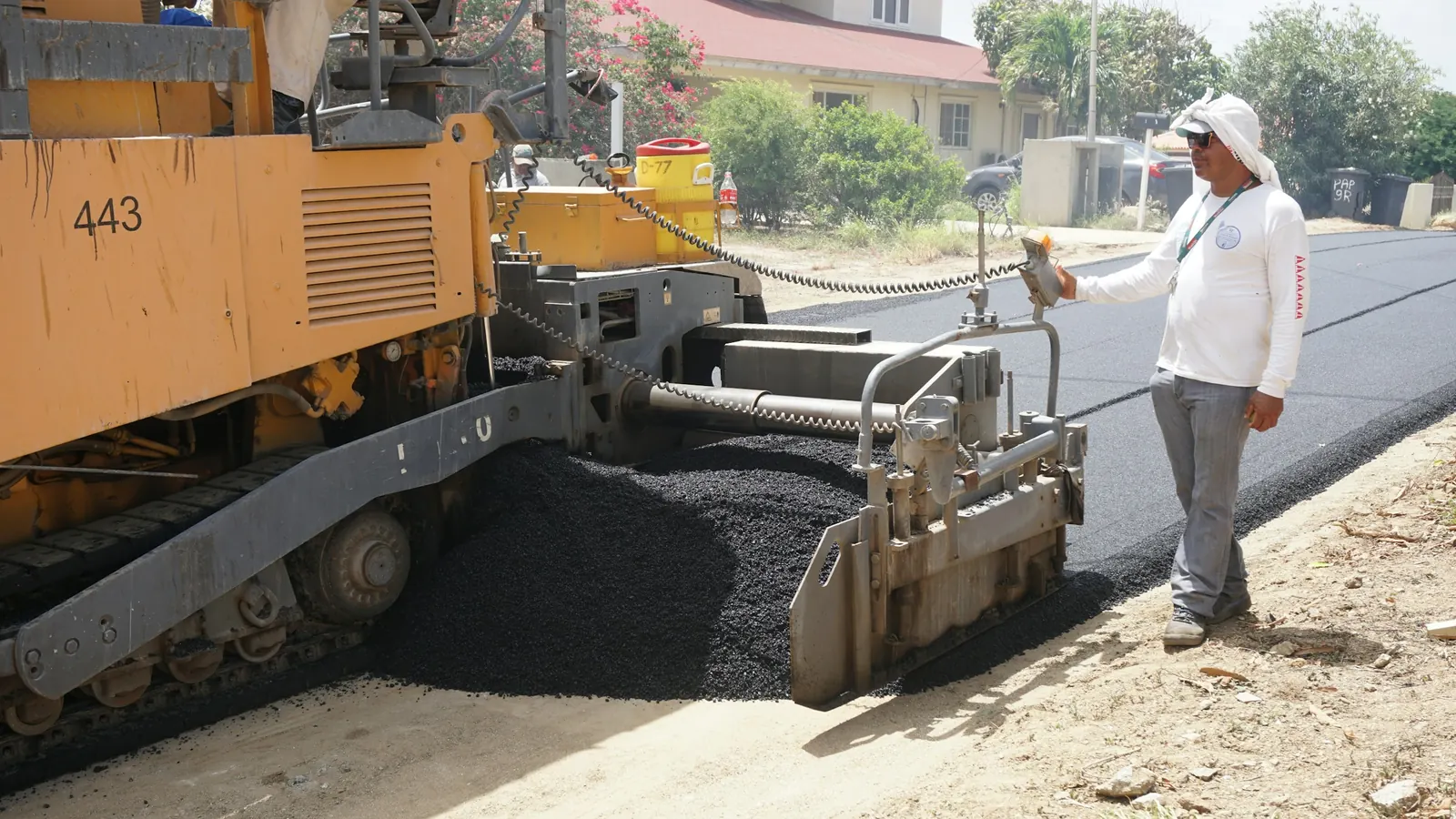 Asphalt placement and compaction