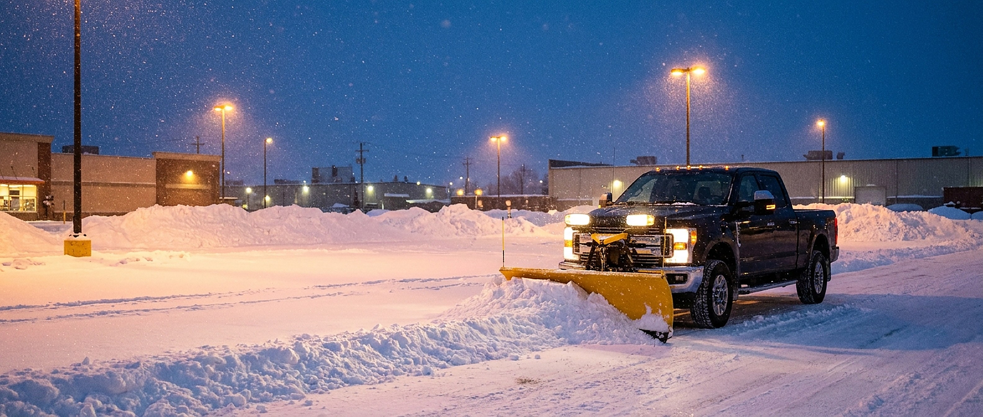 Commercial snow response